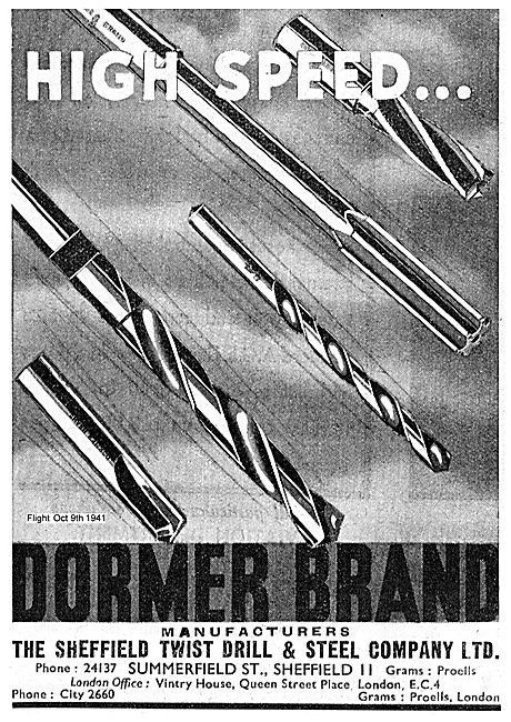 Dormer Brand High Speed Twist Drills                             