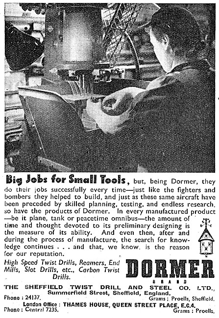 Dormer Brand Small Tools Dormer Machine Tools                    