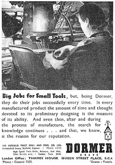 Dormer Drills & Machine Tools                                    