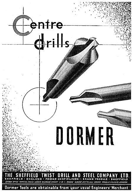 Dormer Centre Drills                                             