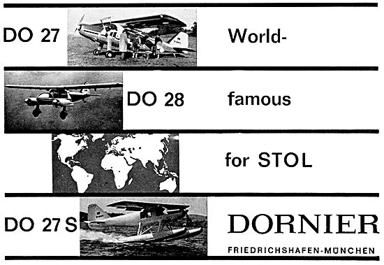 Dornier DO 27 - Dornier DO 28                                    