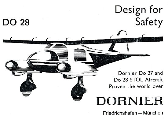 Dornier DO 28 STOL Aircraft                                      