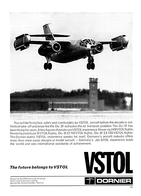 Dornier Do-31 VSTOL                                              