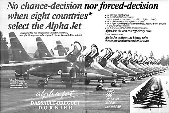 Dassault-Breguet Dornier Alpha Jet                               