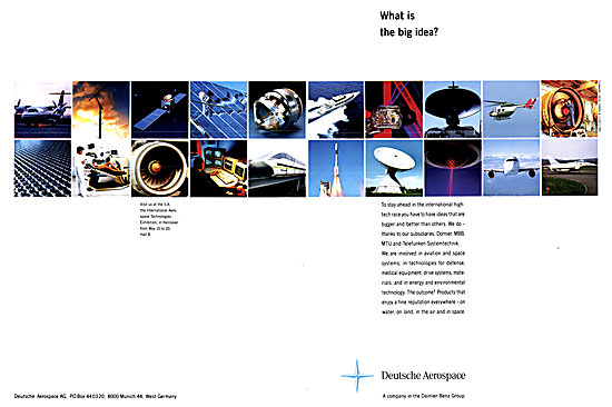Deutsche Aerospace Products 1990                                 