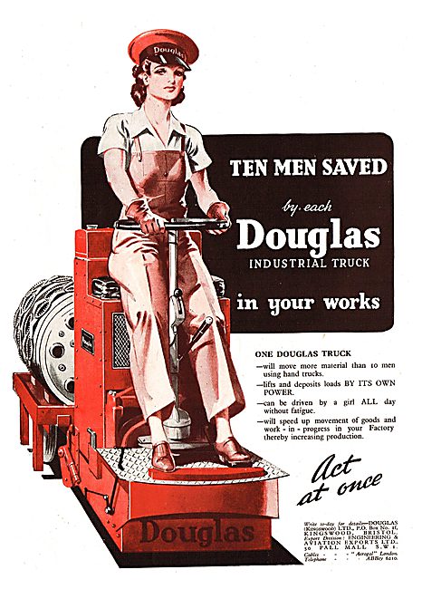 Douglas Industrial Power Truck                                   