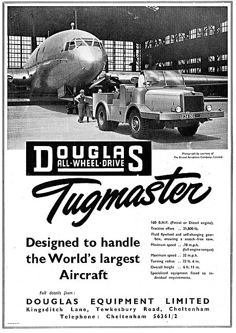 Douglas Tugmaster Designed To Handle The World's Largest Aircraft