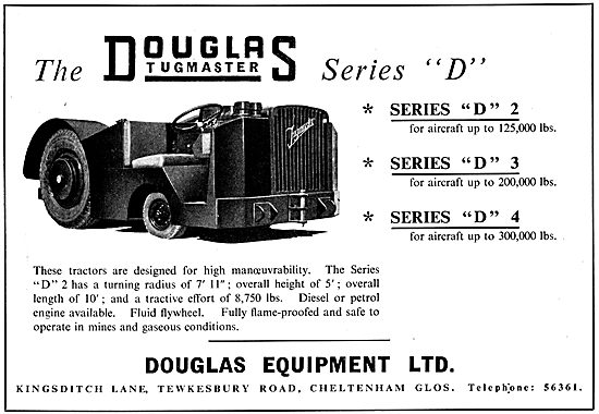 Douglas Aircraft Tractors                                        