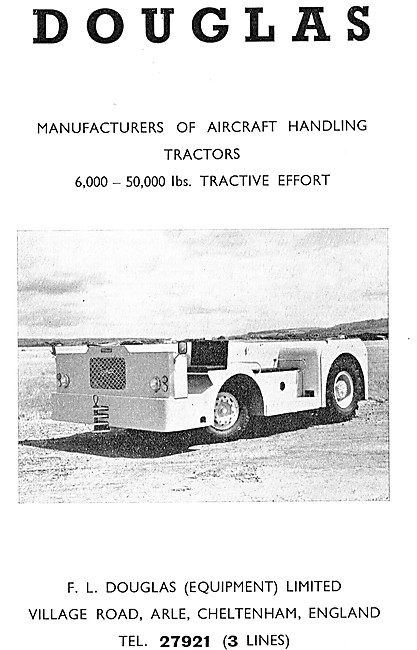 Douglas Aircraft Handling Tractors - Douglas Tugs                