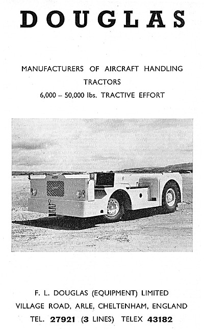 Douglas Aircraft Handling Tractors - Douglas Tugs                