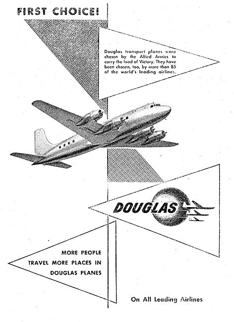 Douglas Commercial Transport Aircraft                            