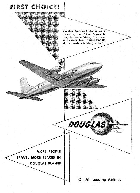 Douglas Commercial Transport Aircraft                            