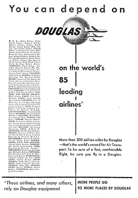 Douglas Commercial Transport Aircraft                            