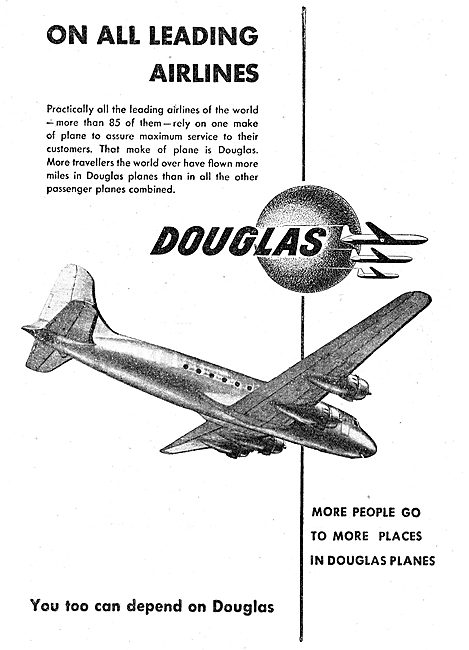 Douglas Commercial Transport Aircraft                            