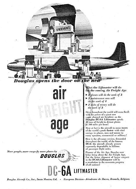 Douglas DC-6A Liftmaster                                         
