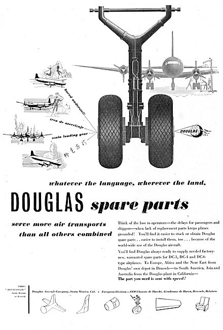 Douglas Aircraft Spares Support                                  