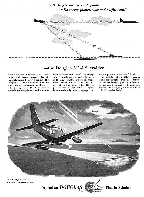 Douglas AD-5 Skyraider                                           