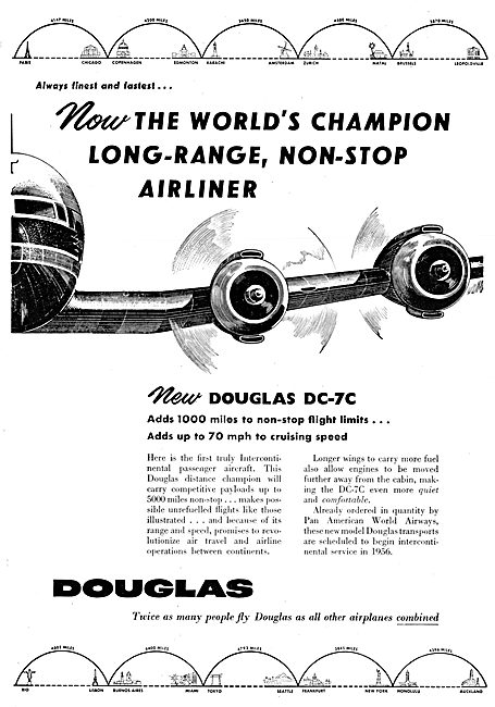 Douglas DC 7C                                                    