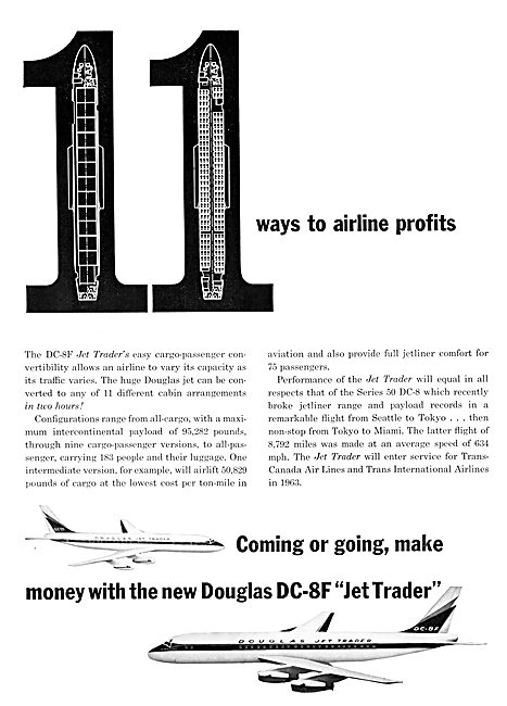 Douglas DC-8F Jet Trader                                         