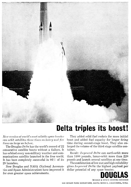 Douglas Delta Rocket Engine                                      