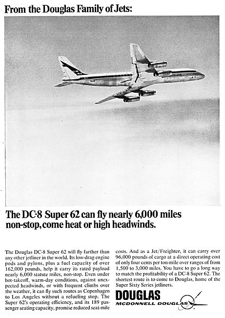 Douglas DC-8 Super 62                                            