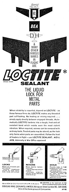 Douglas Kane Sealants: Loctite Sealant                           