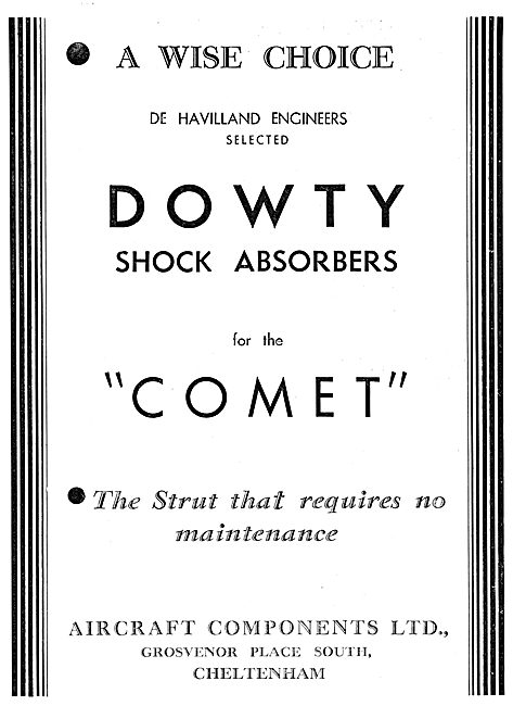 Dowty Shock Absorbers                                            