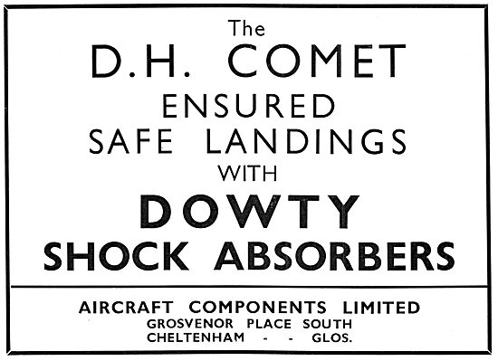 Dowty Aircraft Shock Absorber Struts                             