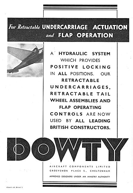 Dowty Retractable Undercarriage Actuators                        