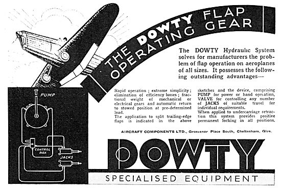 Dowty Flap Operating Gear                                        