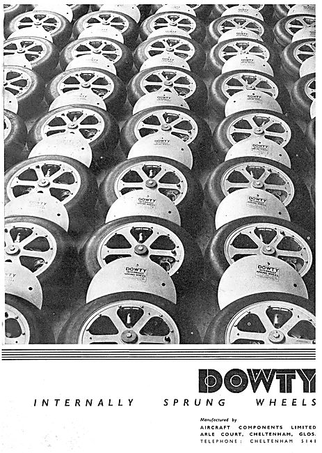 Dowty Internally Sprung Aircraft Wheels                          