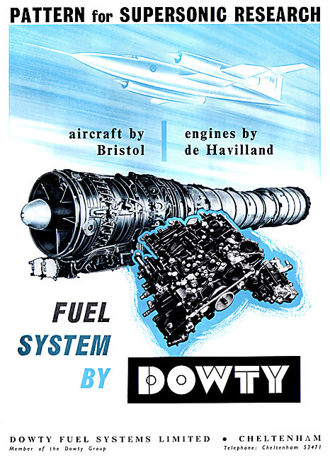 Dowty Rotol Supersonic Fuel System Components                    