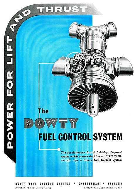 Dowty Fuel Systems For VTOL Aero Engines                         
