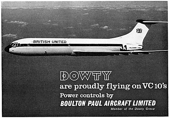 Dowty Boulton Paul Power Flying Controls 1965                    