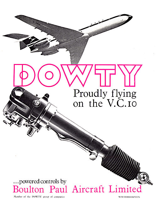 Dowty Equipment For Aircraft - Boulton Paul Power Controls       