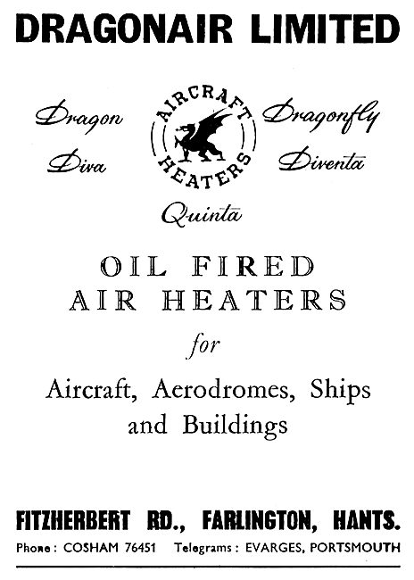 Dragonair Oil Fired Air Heaters                                  