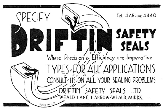 Driftin Safety Seals 1944                                        