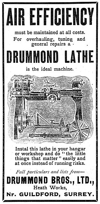 Drummond Bros : Drummond Lathe                                   