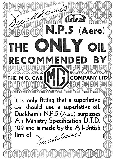Duckhams NP 5 (Aero) Oil DTD 109                                 