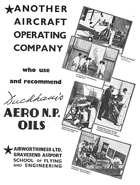 Duckhams Aero N.P.Oils                                           