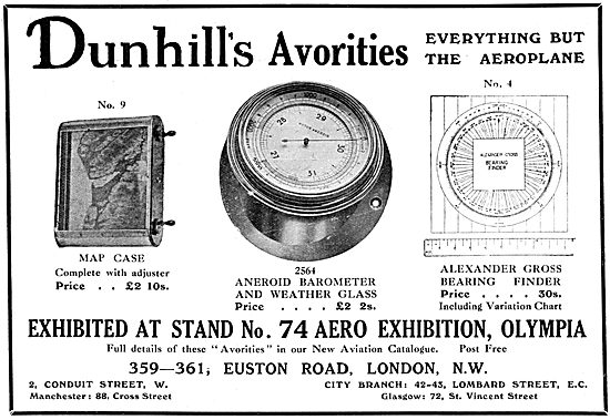 Dunhills Avorities - Dunhill Map Case  Dunhills Pilot Accessories