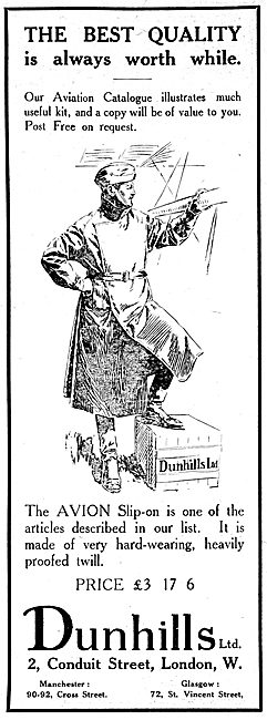 Dunhills Avion Flying Coat                                       