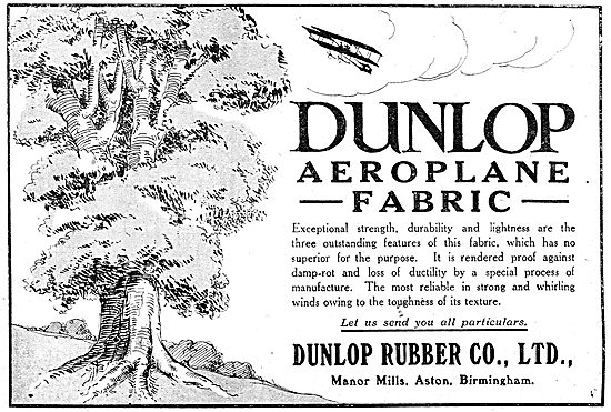 Dunlop Aeroplane Fabric                                          