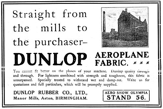 Dunlop Aeroplane Fabric                                          