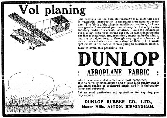 Dunlop Aeroplane Fabric                                          