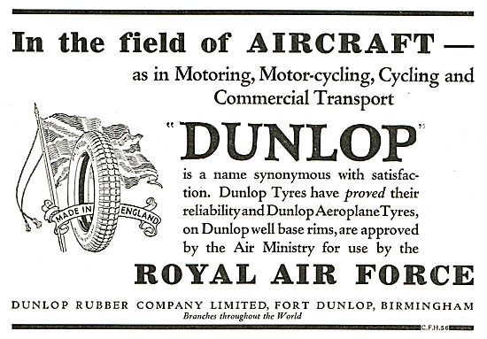 Dunlop Tyres For Aircraft                                        