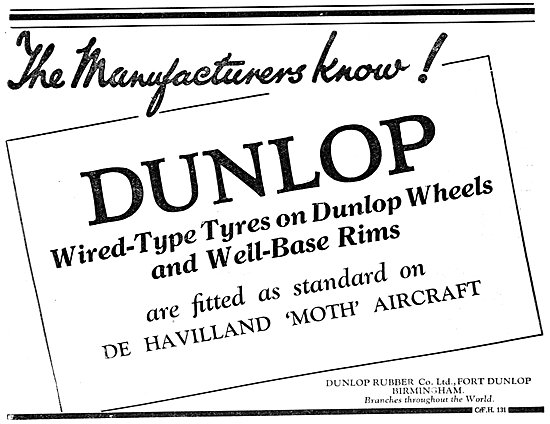 Dunlop Wired Types Wheels & Tyres                                