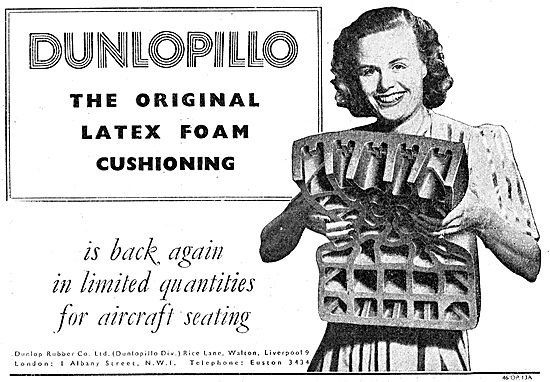 Dunlop - Dunlopillo Latex Foam Cushioing                         