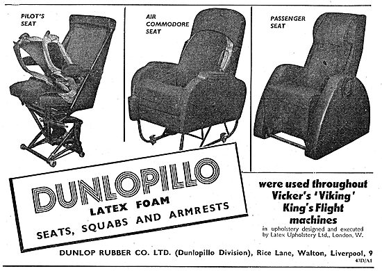 Dunlop - Dunlopillo Seat Squabs & Armrests                       