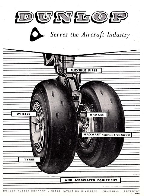 Dunlop Aircraft Wheels, Tyres, Brakes & Components - Maxaret     